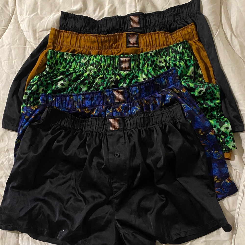 Set of Colorful Men's Boxers